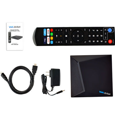 أندرويد أسود IPTV Box K3 Pro OTT Streaming Box عمر IPTV الذكي