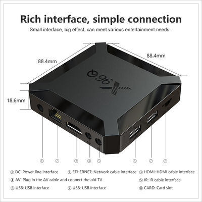 صندوقاً ذكياً من نوع OEM IPTV 1GB 8GB 2GB 16GB 4k Streaming Smart TV Box