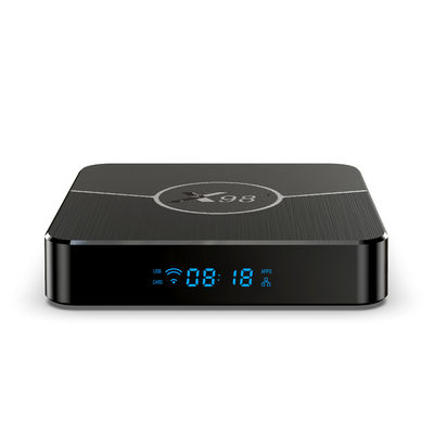 X98 Plus IPTV Set Top Box 4K أندرويد 11 واي فاي 2GB 16GB S905w2