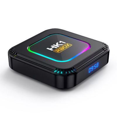 8K WiFi DIY IPTV Box Android 13.0 TV Box مع أضواء LED الملونة